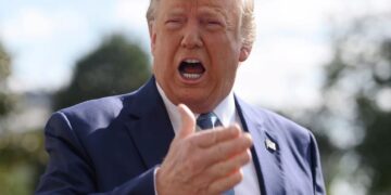 واکنش ترامپ به شکست جمهوری‌خواهان در انتخابات: «نامم در برگه رای نبود»