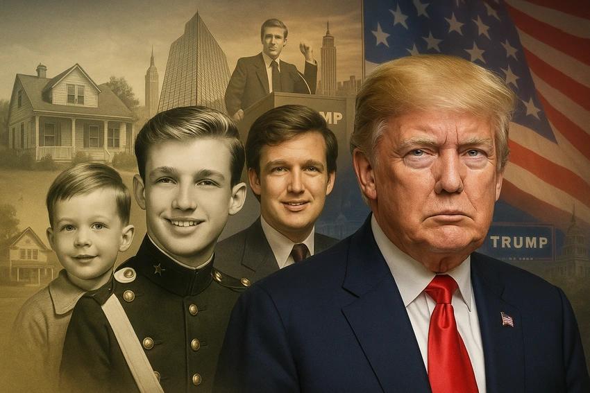 پرزیدنت ترامپ: از کودکی تا ریاست‌جمهوری